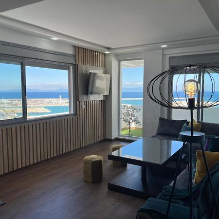 Vue Panoramique Sur La Mer-Centre Ville-Moderne Tanger Exteriér fotografie