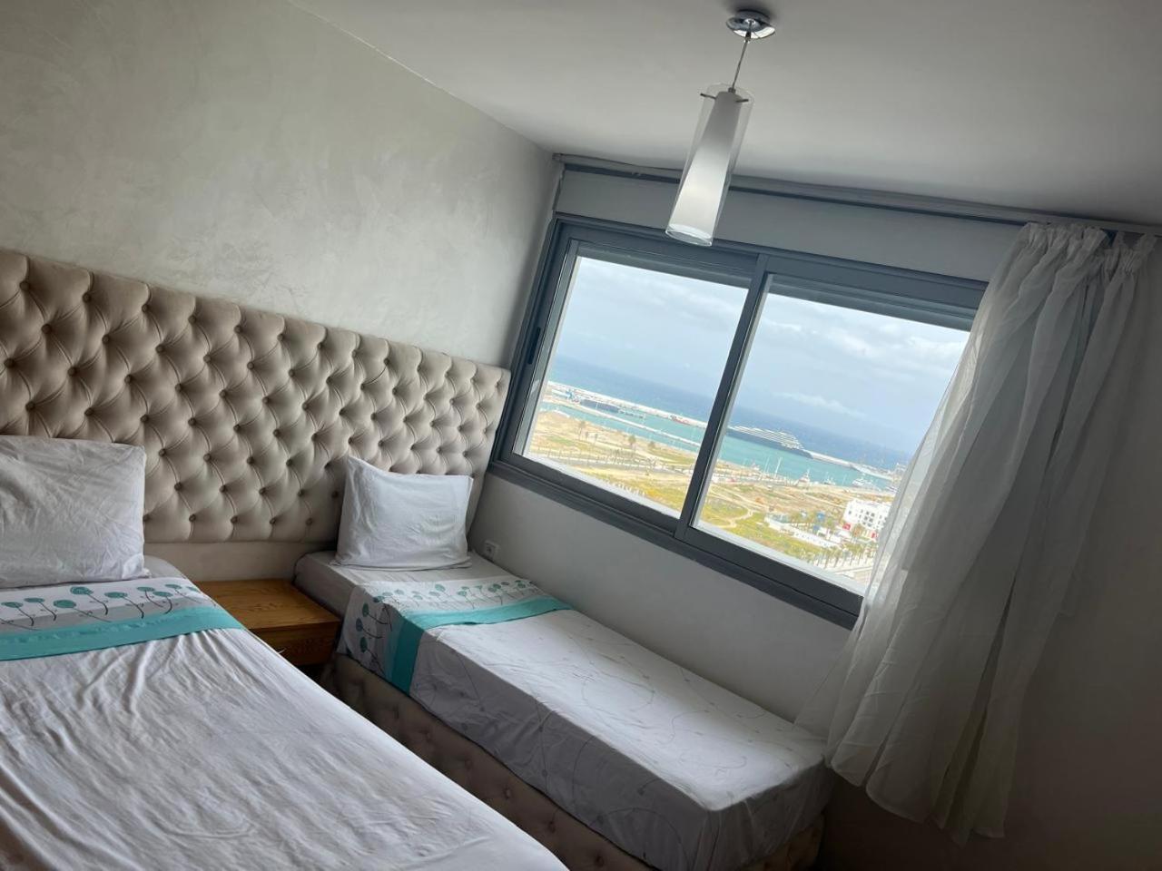 Vue Panoramique Sur La Mer-Centre Ville-Moderne Tanger Exteriér fotografie